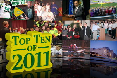 Top 10 positive stories of 2011