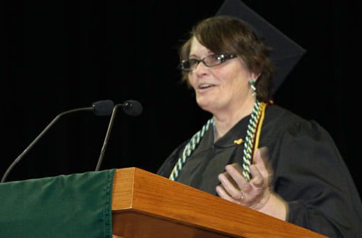 Student Speaker Sherry Benson
