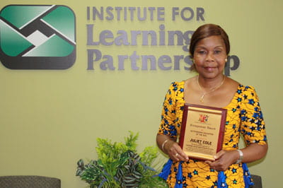 Juliet Cole receives educational award of honor in Nigeria
