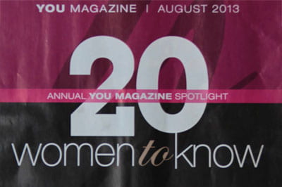 YOU Magazine, 20 Women to Know
