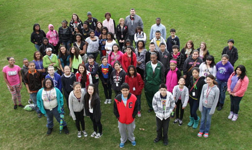 Green Bay students visit UWGB