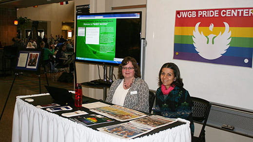 UWGB Pride Center display