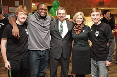 Students meet the Chancellor event