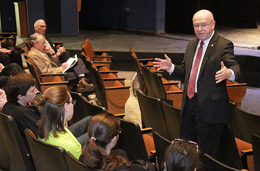 Town hall meeting with UW System President Ray Cross