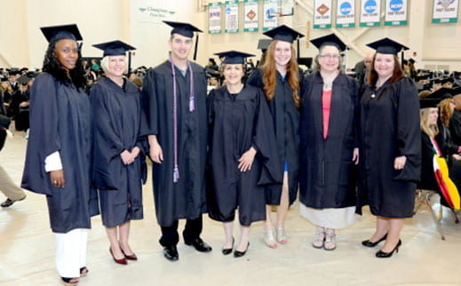 Nursing masters graduates