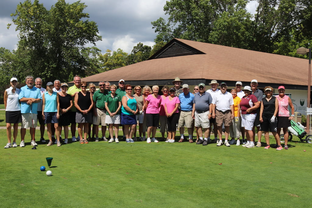 2017 Retirees Golf Outing Group Photo