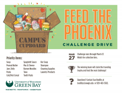 Feed the Phoenix Challenge Drive flier