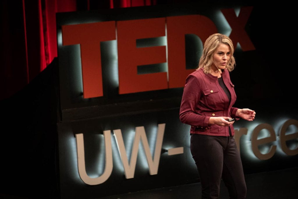 Speaker at TEDx event in Marinette