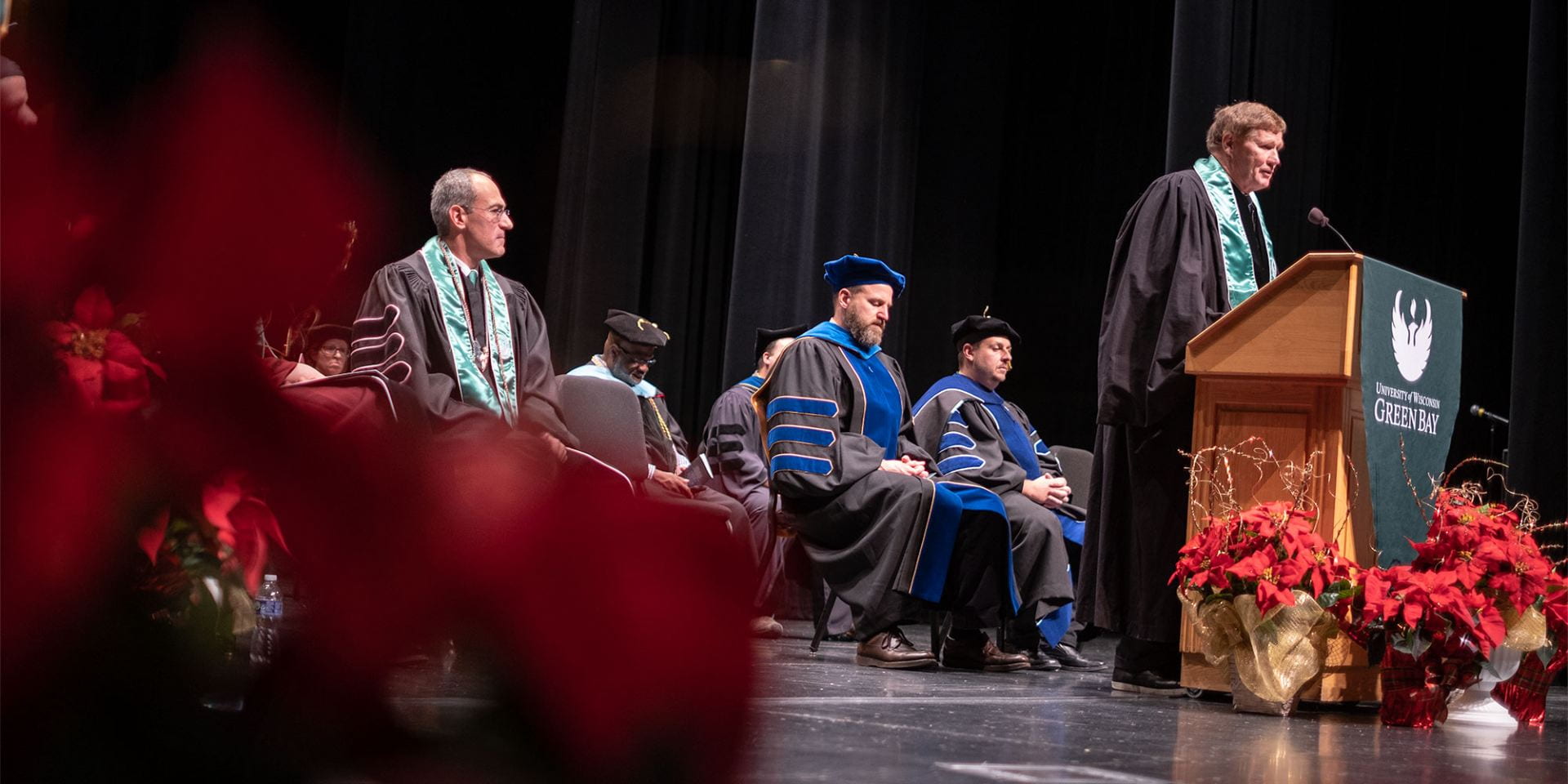 Packers CEO Mark Murphy speaks at Fall 2022 Commencement